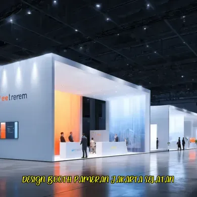 Design Booth Pameran Jakarta Selatan